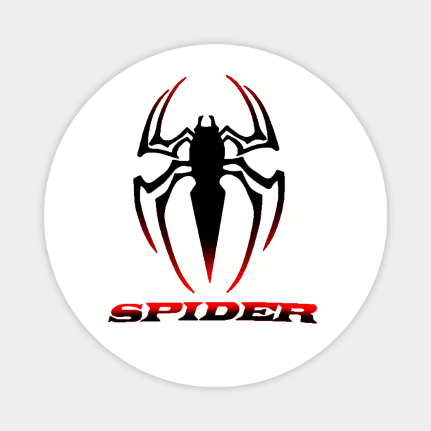 Black Spider Magnet by ZoboShop